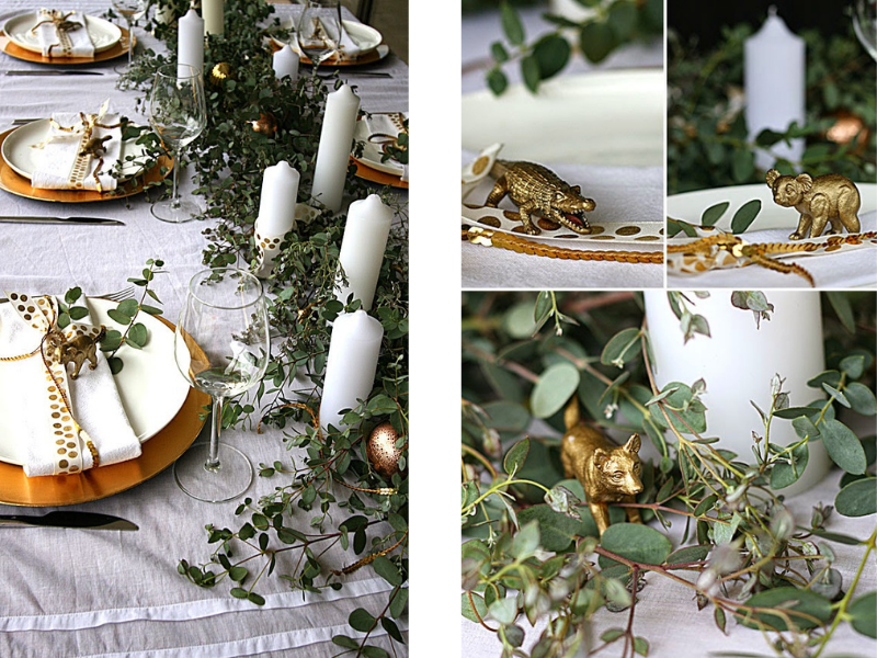 JM Interiors - Ausralian Christmas Table Inspo