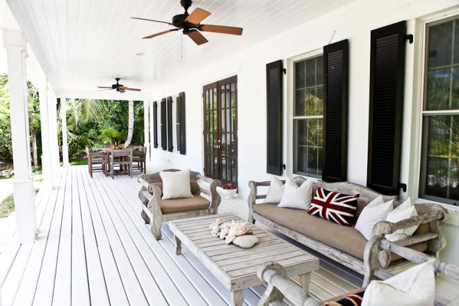 India Hicks – Harbour Island home verandah